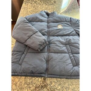 Chelsea FC Mens Navy Blue Synthetic Fill Puffer Jacket XL 3450M-NVY-CFC-FXP NEW